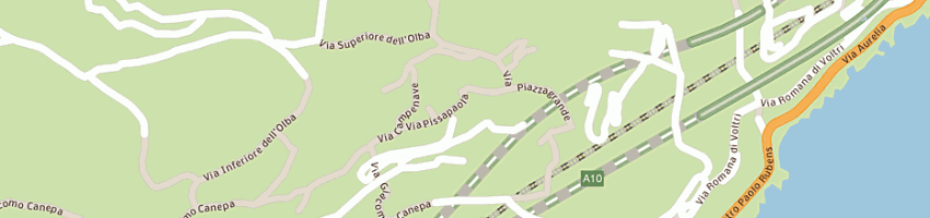 Mappa della impresa ristorante da nicola a GENOVA