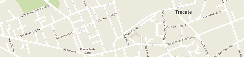 Mappa della impresa empire di a siviero e c snc a TRECATE