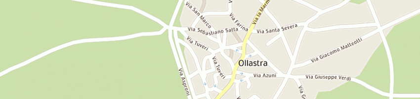 Mappa della impresa comune di ollastra simaxis a OLLASTRA