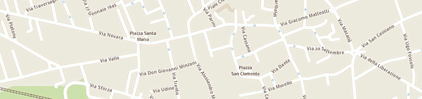 Mappa della impresa musicco ornella a TRECATE