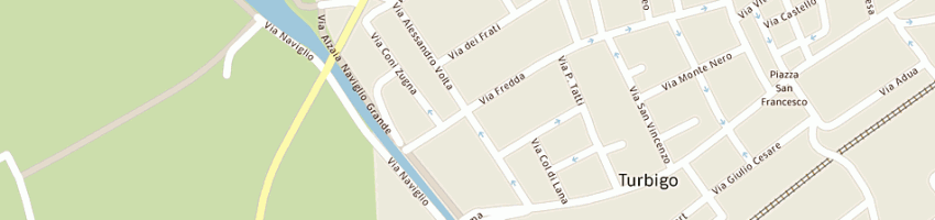 Mappa della impresa sartorelli giuseppe a TURBIGO