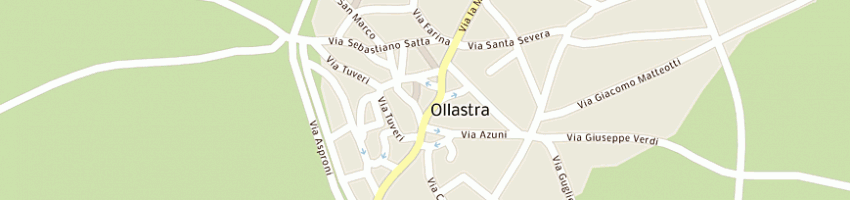 Mappa della impresa comune di ollastra simaxis a OLLASTRA