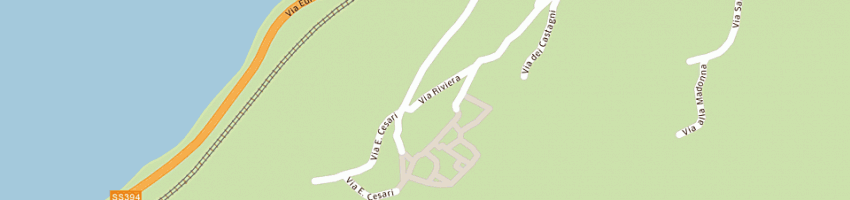 Mappa della impresa bar ristorante ai tigli di zanelli e c snc a TRONZANO LAGO MAGGIORE