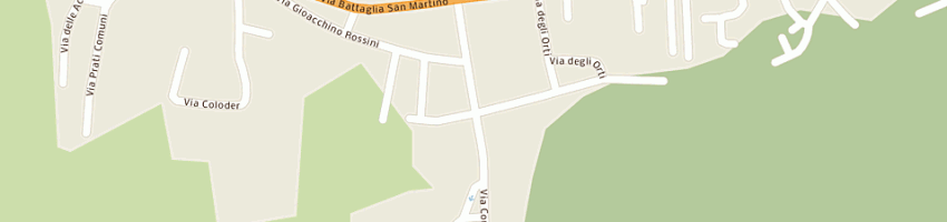 Mappa della impresa casa di s maria annunciata a CUVEGLIO
