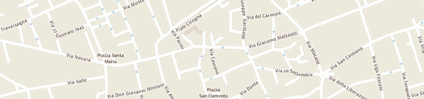 Mappa della impresa abacashi' scrl a TRECATE