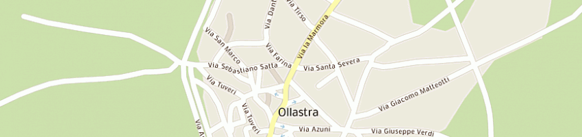 Mappa della impresa pizzeria capriccio di enna ignazia e flore bruno snc a OLLASTRA
