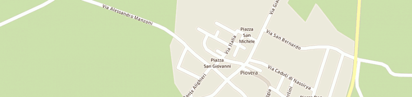 Mappa della impresa argenteri eugenio a PIOVERA