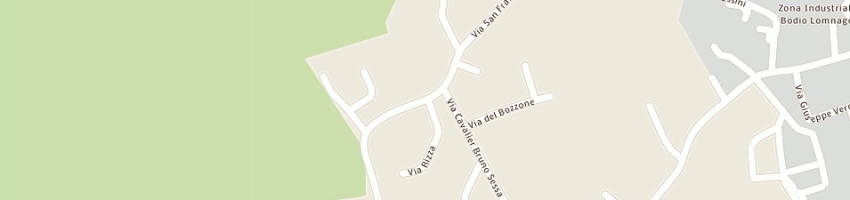 Mappa della impresa bregonzio edoardo a INARZO