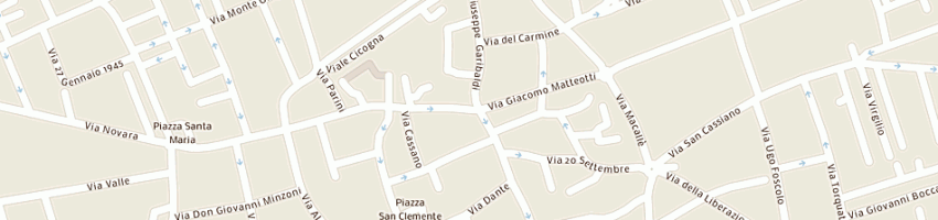 Mappa della impresa bertone giuseppe a TRECATE