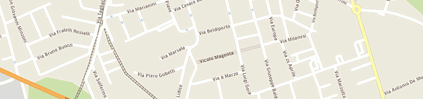 Mappa della impresa salvi giovanni a MORTARA