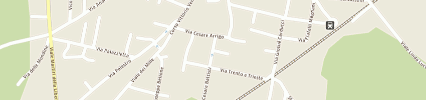 Mappa della impresa voglini ida maria a MEDE