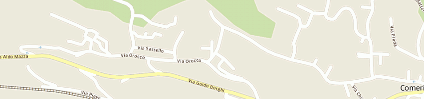 Mappa della impresa barachetti renato a COMERIO