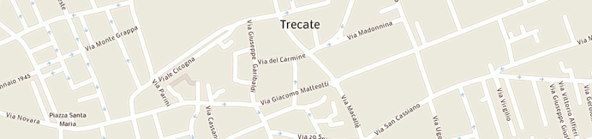 Mappa della impresa tomaino sas di tomaino luciano e c a TRECATE