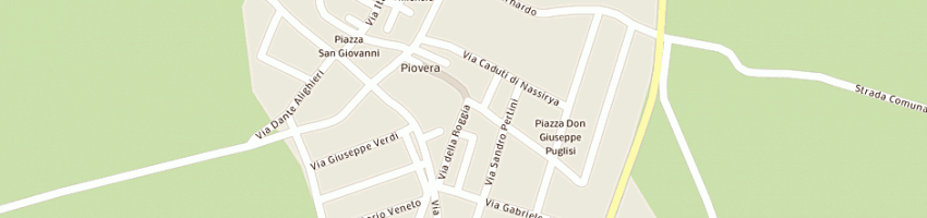 Mappa della impresa latus spa a PIOVERA