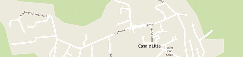 Mappa della impresa municipio a CASALE LITTA