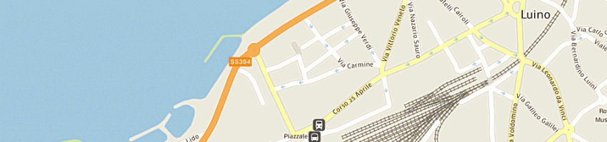 Mappa della impresa frigerio maurilio a LUINO