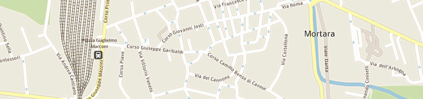 Mappa della impresa ferrari luigino a MORTARA
