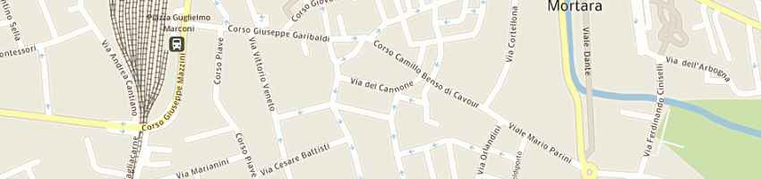 Mappa della impresa zandi fiori di zandi vincenzo e c snc a MORTARA