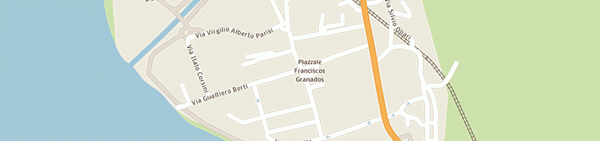Mappa della impresa ristorante bar lido a MACCAGNO