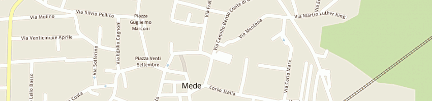 Mappa della impresa soliano carlo a MEDE
