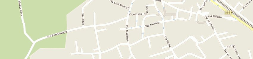Mappa della impresa ielmini antonio a CASORATE SEMPIONE