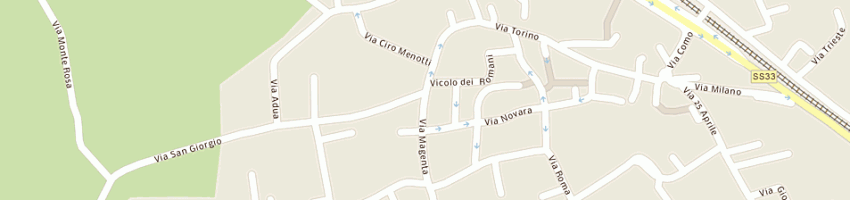 Mappa della impresa mac distribuzione srl a VARESE