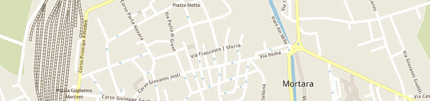 Mappa della impresa studio tecnico d'architettura varini associati di varini f-bio c a MORTARA