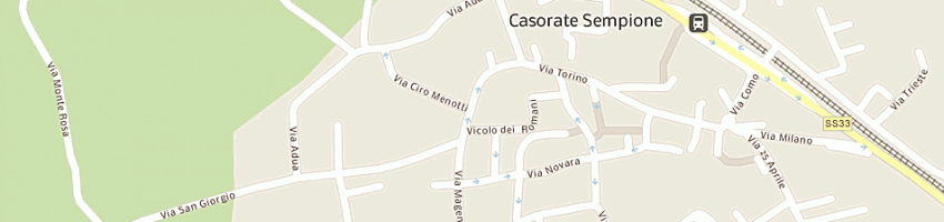 Mappa della impresa idea dolce di fanchini marilisa e uboldi laura (snc) a CASORATE SEMPIONE
