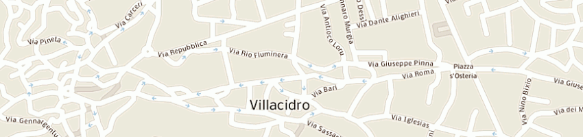 Mappa della impresa banca di sassari spa prog99c2007 a VILLACIDRO