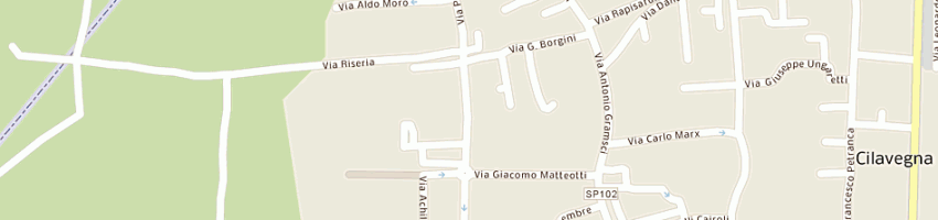 Mappa della impresa scuola materna a CILAVEGNA