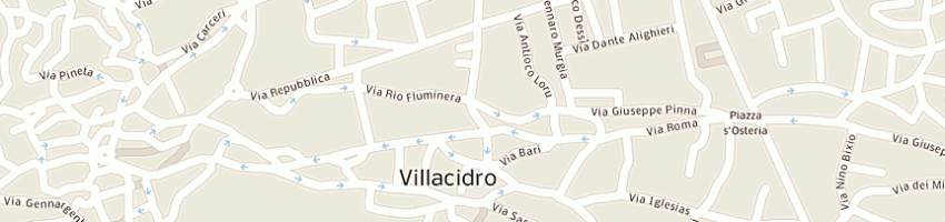 Mappa della impresa cartufficio di f corona e c sas a VILLACIDRO