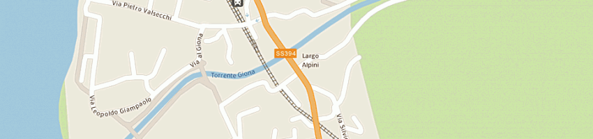 Mappa della impresa ristorante pizzeria la concordia a MACCAGNO