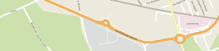 Mappa della impresa siciliani arredamenti srl a MORTARA