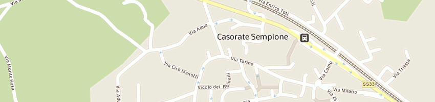 Mappa della impresa carel sas di taiano arturo e c a CASORATE SEMPIONE