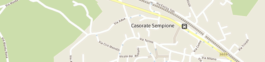 Mappa della impresa leo massimo a CASORATE SEMPIONE