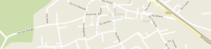 Mappa della impresa full magic services di fugacci marco a CASORATE SEMPIONE
