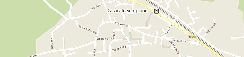 Mappa della impresa altobelli tennis team di altobelli manlio e c sas a CASORATE SEMPIONE