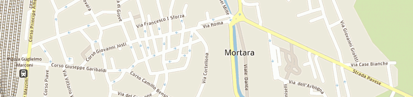Mappa della impresa nicoletti rosario a MORTARA