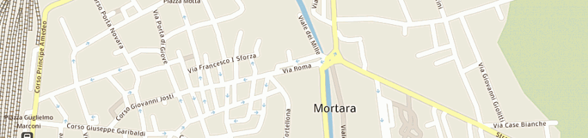 Mappa della impresa colli franco a MORTARA