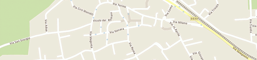Mappa della impresa vartel di g vanzini e c (snc) a CASORATE SEMPIONE