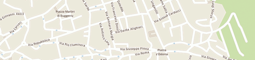 Mappa della impresa saba salvatore prodotti agricoltura a VILLACIDRO