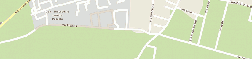 Mappa della impresa insider srl a LONATE POZZOLO