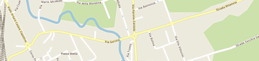 Mappa della impresa orizio giuseppe a MORTARA