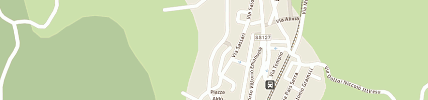 Mappa della impresa scuola materna a NULVI