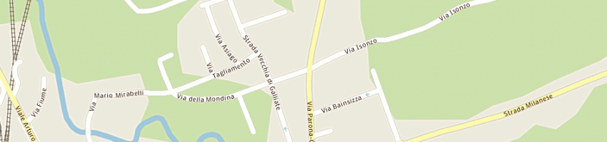 Mappa della impresa piccinelli giuliano a MORTARA