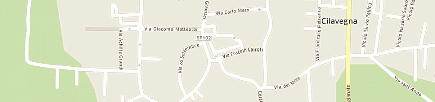Mappa della impresa redi leone a CILAVEGNA