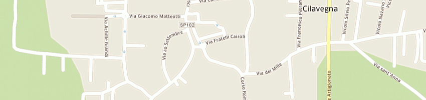 Mappa della impresa la pastaccia di loi massimiliano e c sas a CILAVEGNA