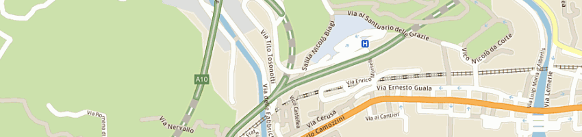 Mappa della impresa casa del santo bambino a GENOVA