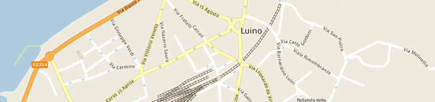 Mappa della impresa lucio di fusaro lucio giorgio e c sas a LUINO