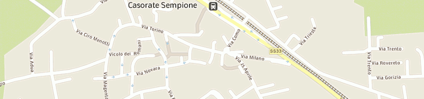 Mappa della impresa fimatex srl a CASORATE SEMPIONE